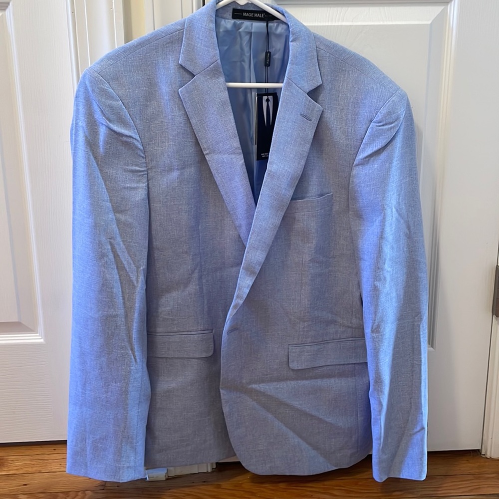 Mage Male Sky Blue Men’s Blazer